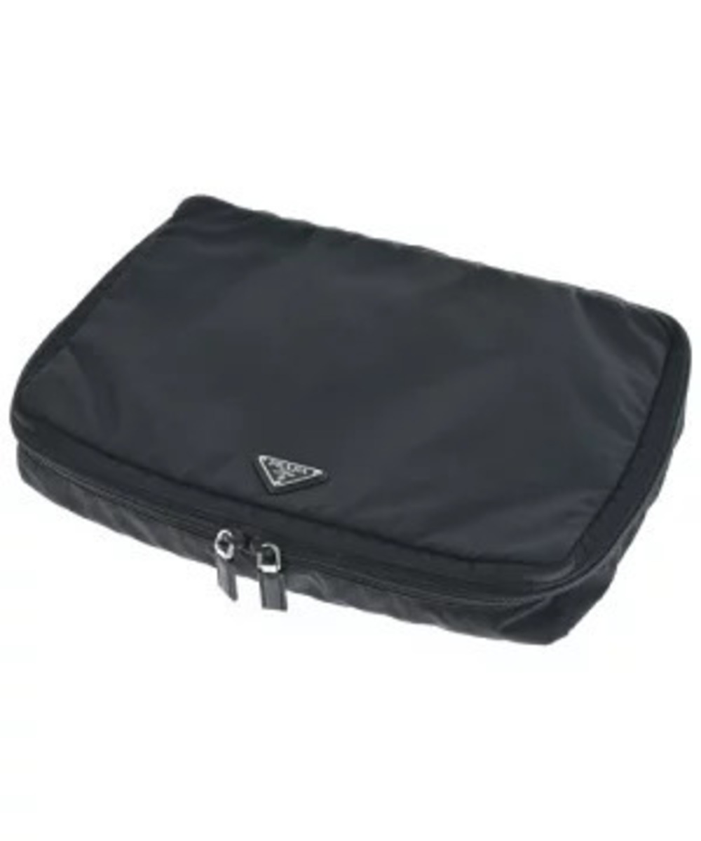 Prada Pouch Tessuto Clutch Black